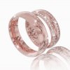 Svadobné obrúčky 7530- ružové zlato